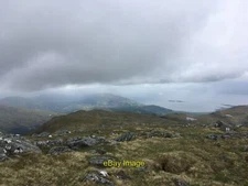 Photo 6x4 Summit area of Sgorr Dhonuill looking out to sea Achadh nan Dar c2021
