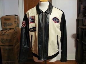 wilson white leather jacket