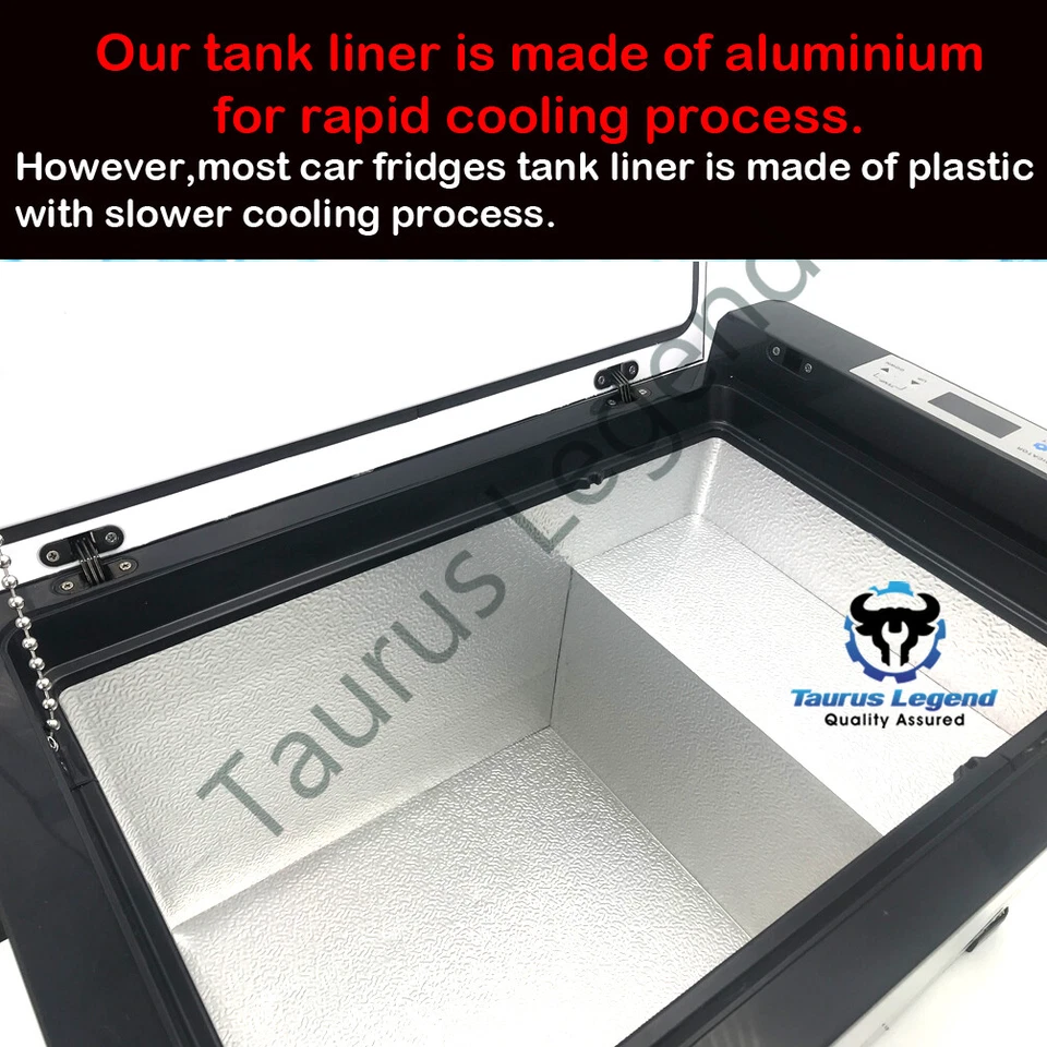 25L-75L Portable Car Fridge Freezer 12V/24V/240V Camping Caravan 4WD TRUCK BOAT - image 4 of 4