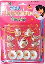 Mini Porcelain Tea Set Bear 13 pieces