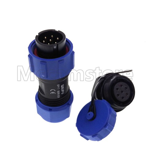Weipu Aviation 2-10 pin Waterproof Connector Bulkhead SP17 Circular IP68 Plug - Picture 24 of 26
