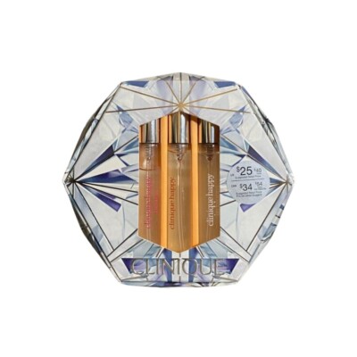 Clinique Happy Treats Perfume Set Happy, Happy Heart, Happy In Bloom 