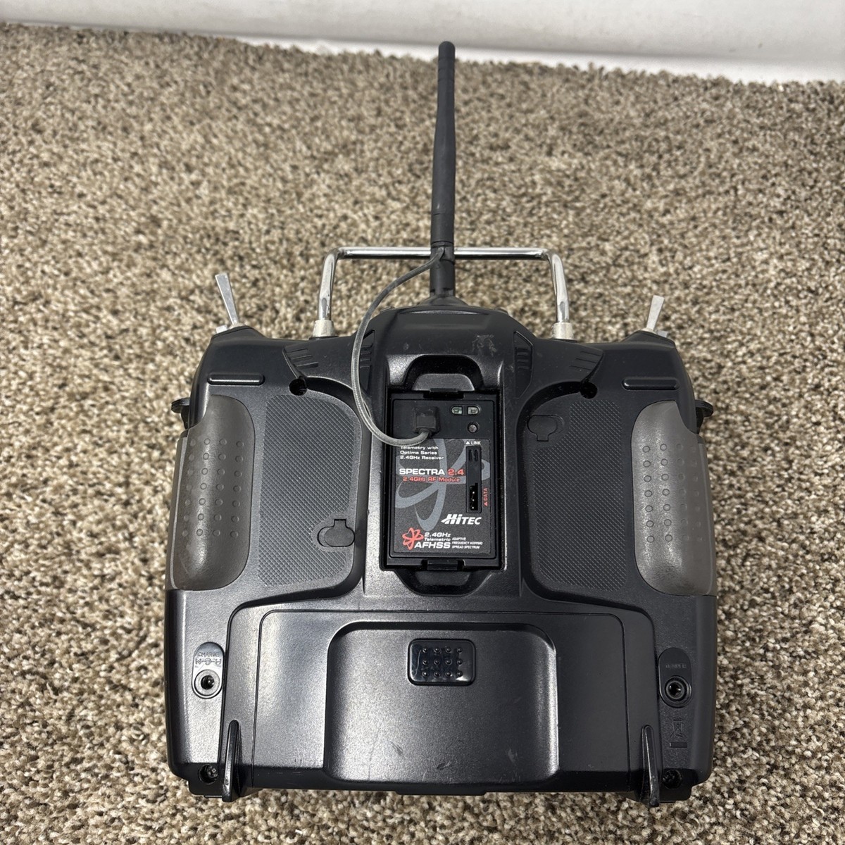 Hitec Hi-Tec Aurora 9 transmitter + Spectra 2.4 receiver UNTESTED