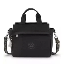 Kipling Cool Elysia Medium Shoulder Bag in Black (MSRP $119) **No Keychain**
