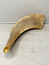 Vintage Jewish SHOFAR Polished Rams Horn Religious Instrument Estate Piece