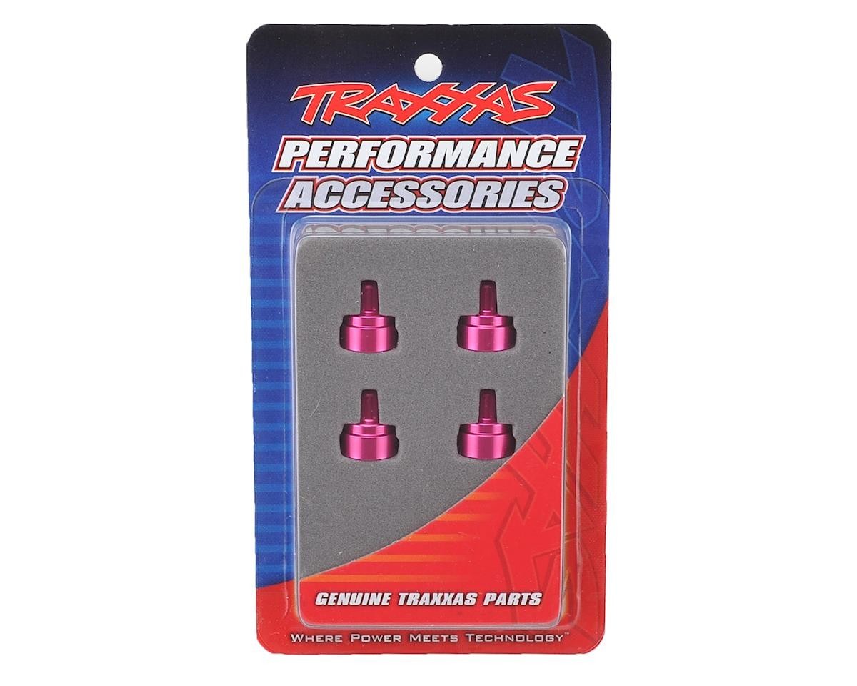 Tappi Ammortizzatori In Alluminio Anodizzato Traxxas 3767 – Per Stampede Rustler Slash Hoss 1:10