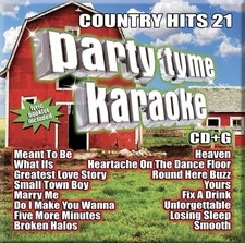 Party Tyme Karaoke Country Hits 21 CD G Brand New Sealed