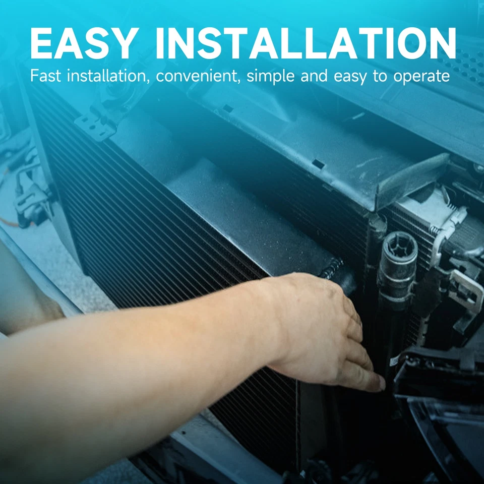 AC4453  A/C Condenser For Ford Mustang Thunderbird Lincoln MkVII Mercury Cougar - Изображение 3 из 4