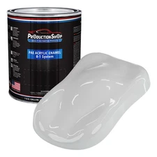 ProductionShop 1 Gallon High Gloss Super Bright White Acrylic Enamel Auto Paint