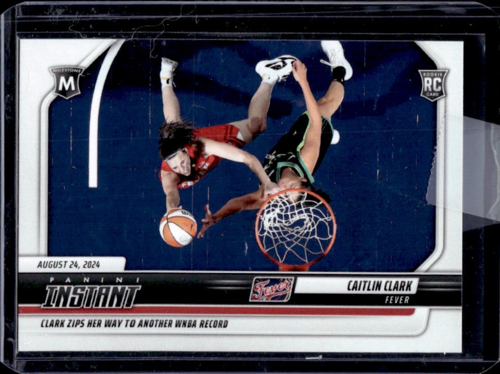 2024-25 Panini Instant WNBA Caitlin Clark RC Rookie #180 Fever