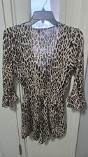 Express Women's Size XS Multicolor Jumpsuit Romper