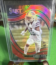 Panini 2020 Select Gabriel Davis Rookie Field Level Buffalo Bills Card #382. rookie card picture