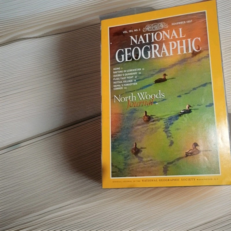 National Geographic November 1997 [Single Issue Magazine] Free Shipping