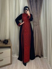 Traditional Palestinian Thobe Embroidered Arabic Style Size 2XL (18-20) Uk Size