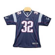 Devin McCourty Patriots Nike NFL Game Jersey Youth L 14-16 Navy Blue #32