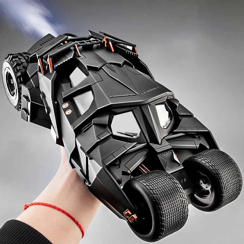 Batmobile modèle alliage 1:18 voiture Batman Tumbler sonore lumineux