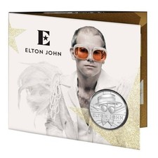 Royal Mint 2020 Elton John Music Legends BU £5 Coin Pack
