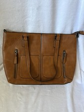 LOVEVOOK Laptop Bag for Women, Leather Work Tote Bag Computer Office 15x11x4