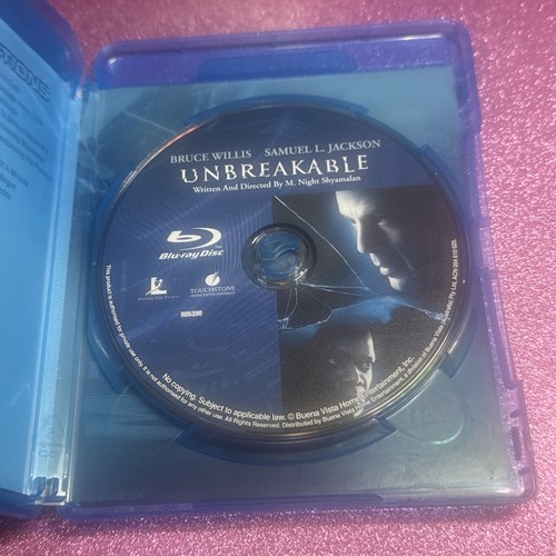 Unbreakable - Movie Collection Blu Ray Region B - Picture 3 of 3