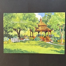 1995 Garden Flowers Booklet 32-Cent Stamp First Day Ceremony Program Sc# 2993-7