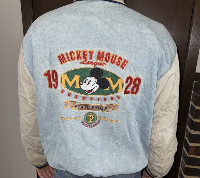 Vintage Mickey Jacket Mens Large