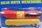 HOT WHEELS 1995 BLUE CARD SERIES OSCAR MAYER WIENERMOBILE #204