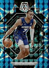 2022-23 Panini Mosaic #242 Bryce McGowens Reactive Blue