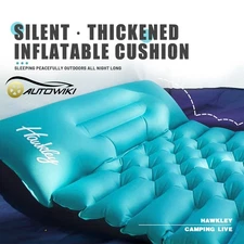 Self-Inflating Sleeping Mats for Camping- Sleeping Pad Comfortable Peacock Blue