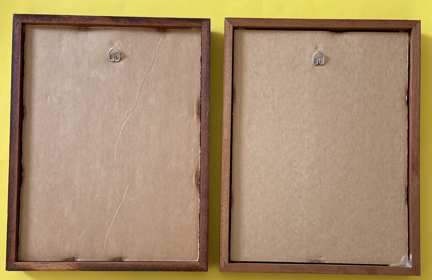 2 Vintage Mixed Wood MARQUETRY LANDSCAPE PICTURES