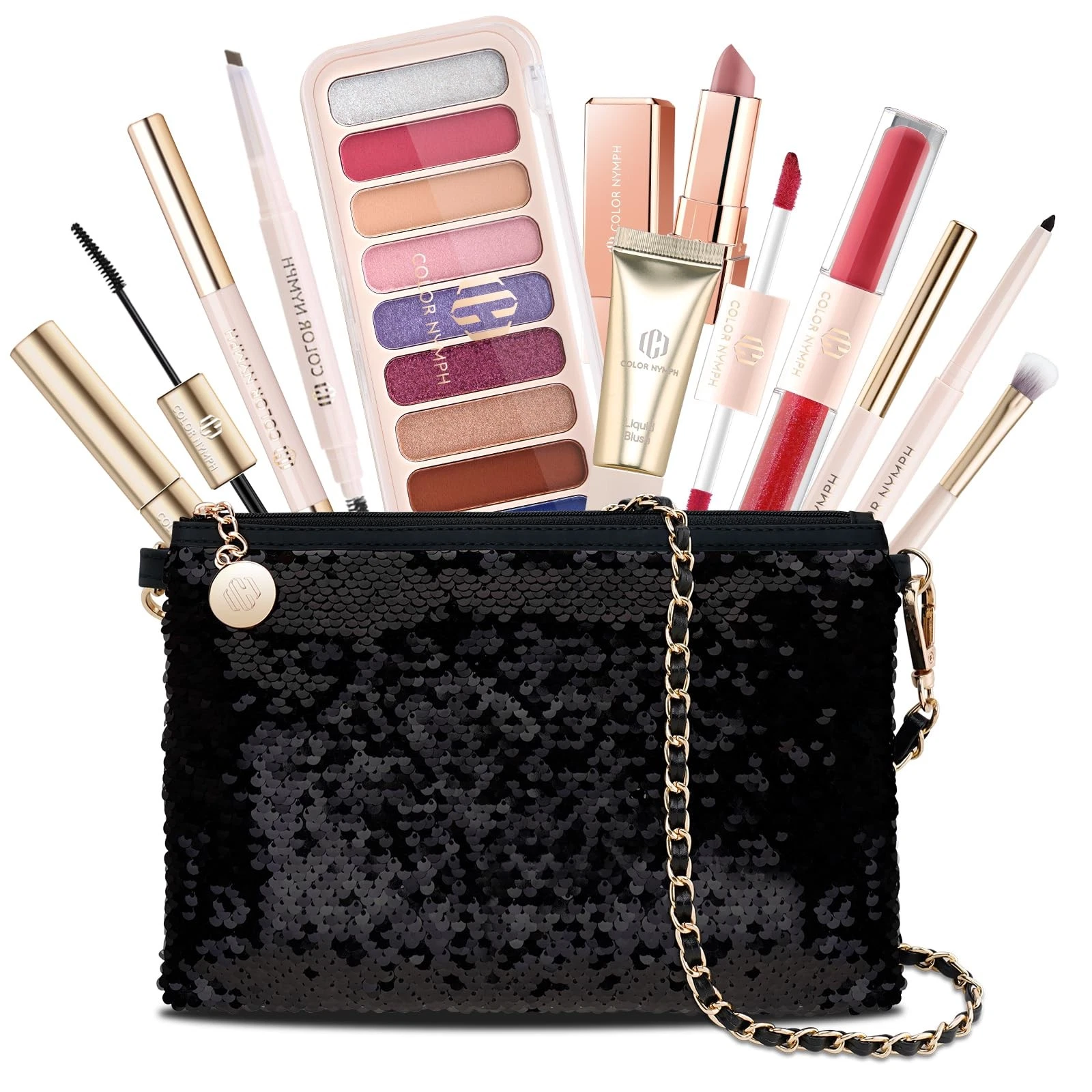 Teen Girls Makeup Kits, All In Make up kit For Girls Makeup For Teen with Seq...
Opens in a new wind