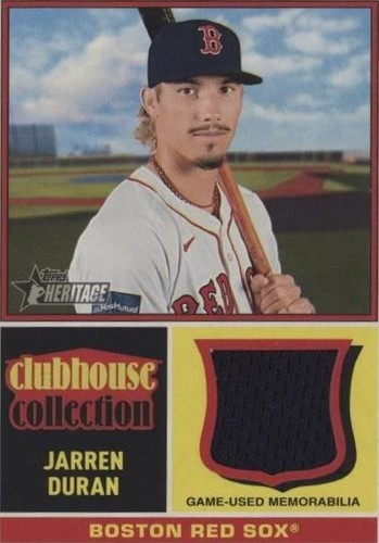 2026 Topps Heritage - JARREN DURAN - Clubhouse Collection RELIC 