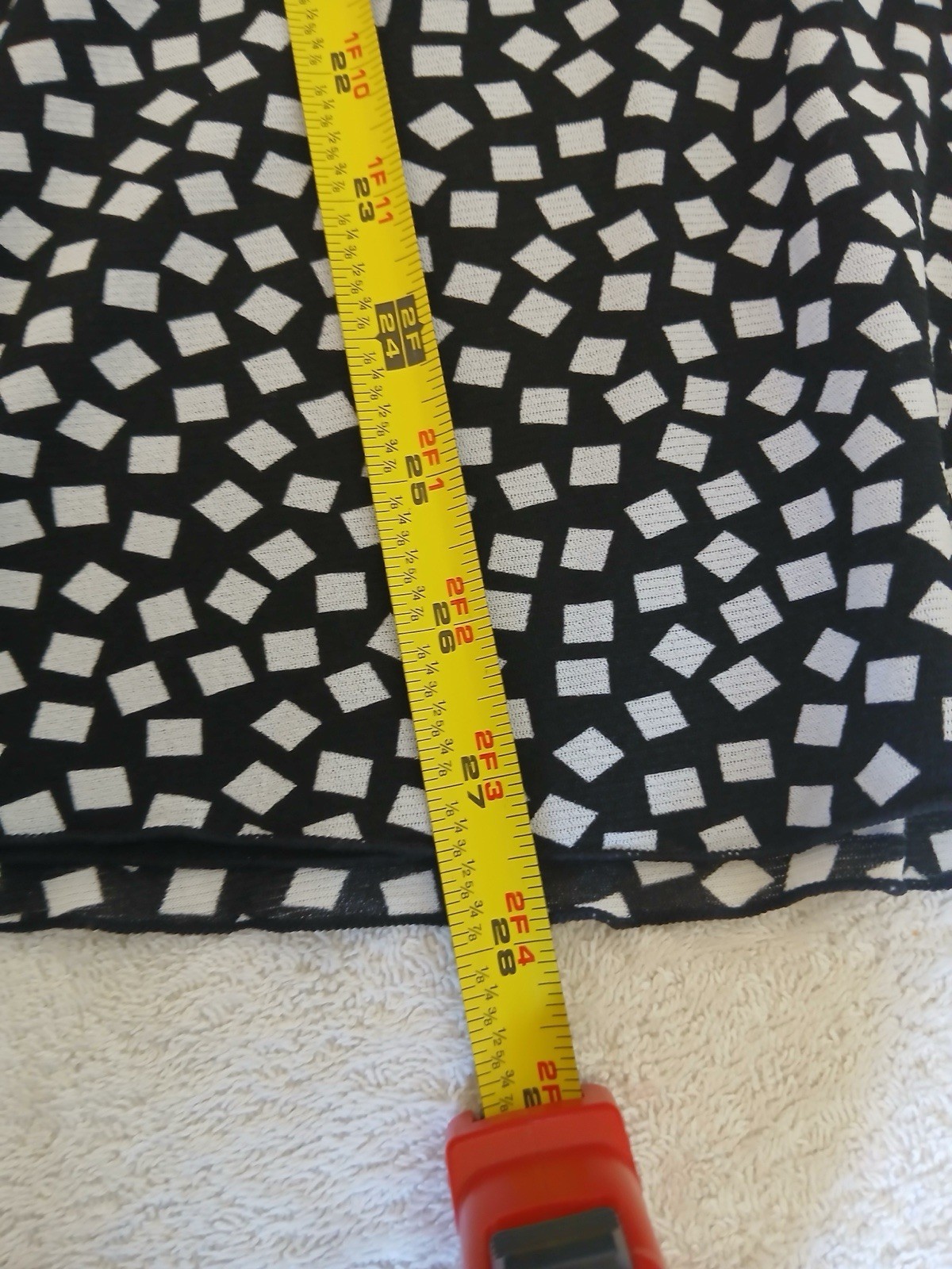 Style & Co Women's Blouse Squard Confeti Lined Top Babydoll Large Y2K 90’s