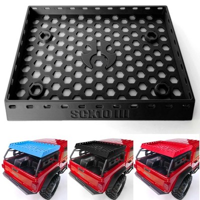 Rear Roof Rack Basket for Axial SCX10 III Jeep JT Gladiator