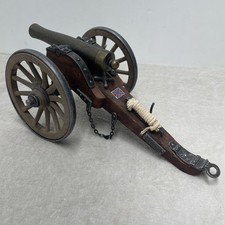 Vintage Dahlgren 1861 Cannon Civil War Period Replica 11” Wood & Metal