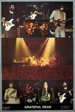 GRATEFUL DEAD – rare original 1977 One Stop Posters personality poster