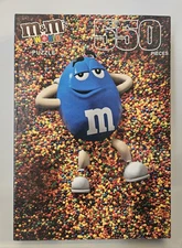 M&M's World Candy World Blue 550 Pieces Jigsaw Puzzle 15" x 20.5" Puzzle