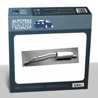 Auspuff Endtopf für Fiat / Opel / Renault