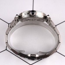 Cartier 41mm Pasha de Cartier Skeleton Stainless Steel Automatic Mens Watch 4282 9