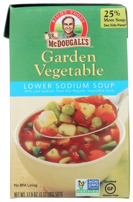 Dr. Mcdougall'S Garden Vegetable Lower Sodium Soup 17.9 Oz