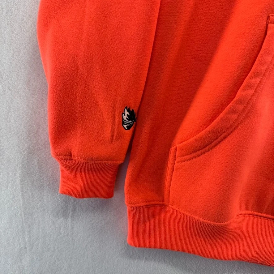 Sudadera Ninja Para Hombre Mediana Rosa Neón Sudadera con Capucha Bordada Spellout Mercancía para Juegos Foto 3 de 4