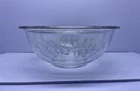 Vintage Pyrex Colonial Mist Clear Glass Mixing Bowls Set Of 3-2.5 L, 1.5L, & 1L