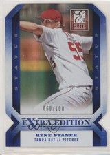 2013 Panini Elite Extra Edition Status Blue Die-Cut 60/100 Ryne Stanek #9 9pd