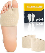 2 PCS Metatarsal Pads for Women and Men - Ball of Foot Pain Relief Cushion with