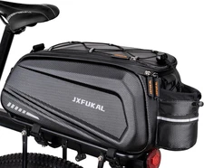 JXFUKAL Bike Bags for Bicycle Rear Rack - 9.5L/17L/40L Hard Shell Waterproof Bik