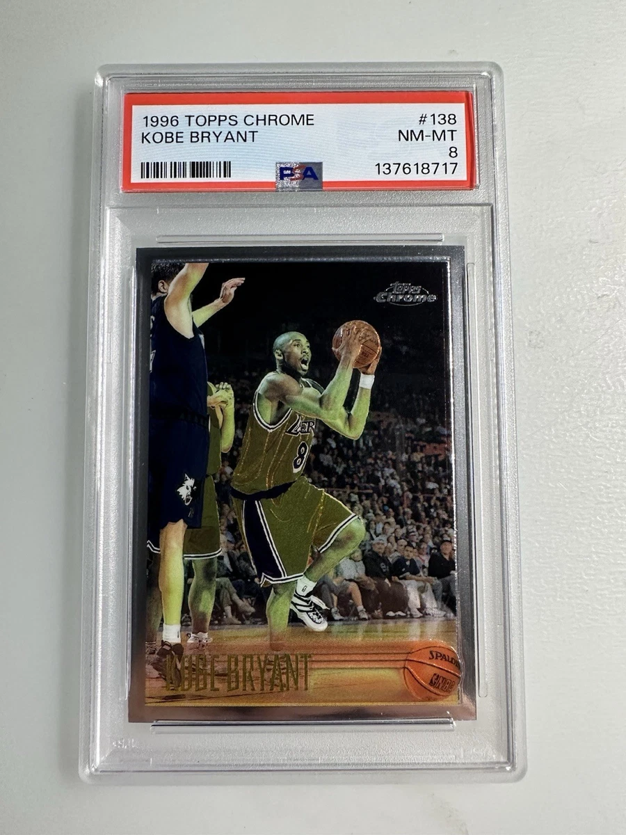 【A24】 NBA カード Kobe Bryant topps RC PSA8 1996 Topps #138 Kobe Bryant RC - PSA GEM-MT 10 | RR Auction