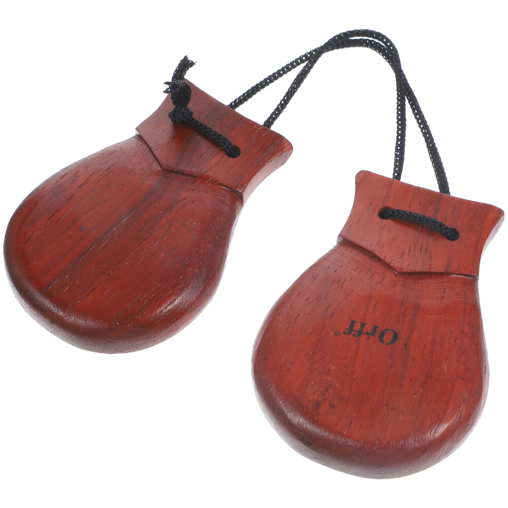 Spanish Pair Wood Nashiki Percussion Finger Rhythm Adults eBay