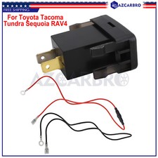 Car Type-c Usb Charger Adapter Voltmeter For Toyota Prado 120 Series 2003-2009 Car Type-c Usb Charger Adapter Voltmeter For Toyota Prado 120 Series 2003-2009
