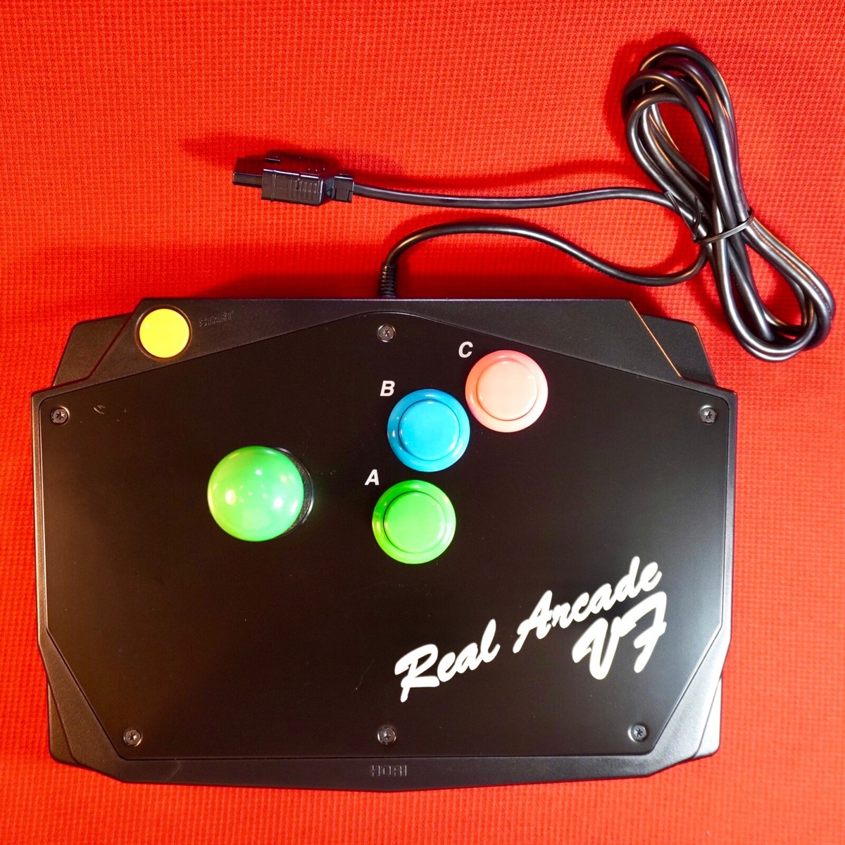 その他 HORI Real Arcade VF Hori HSS-09 Real Arcade VF w/Sucker Sega Saturn Virtua