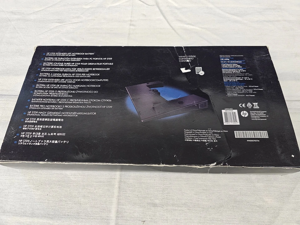 Bateria para Notebook HP ST09 Probook Elitebook 8760W 8560 8460P 6565 6465 6360B NOVO - Imagem 4 de 4