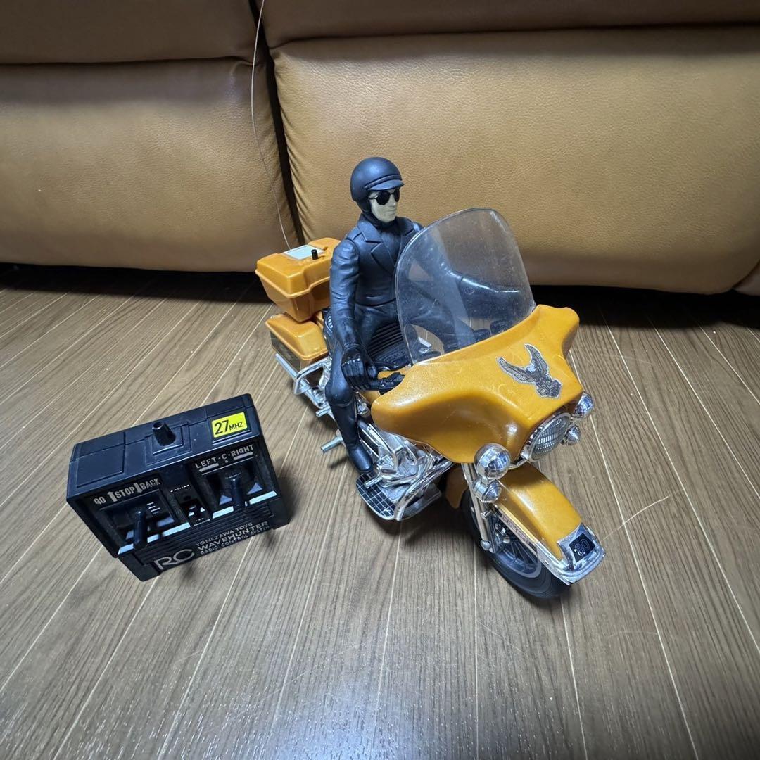 YONEZAWA ラジコン ハーレーダビッドソンゴールドFLH－80